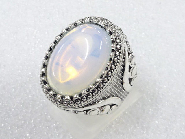 ウォーターオパール　指輪(14号)